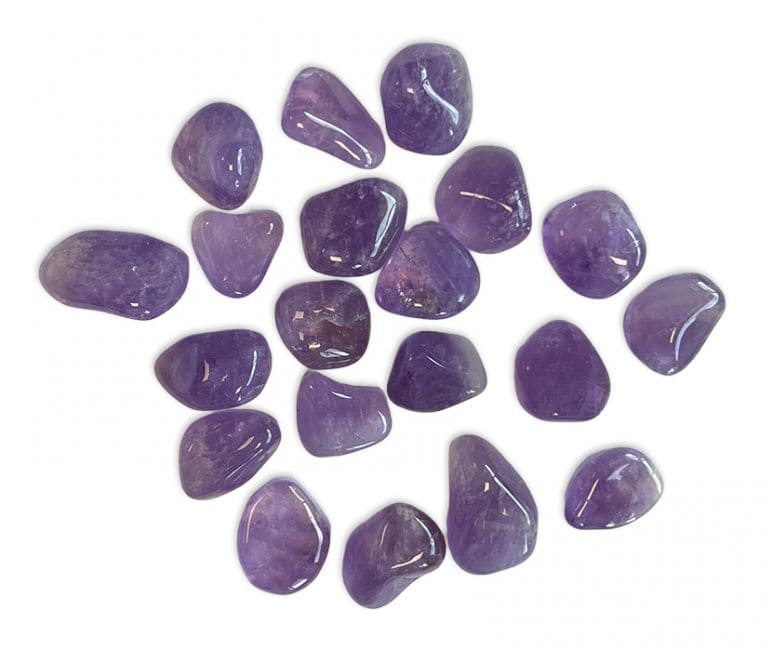 Amethyst Brasil AA tumbled stone 250g