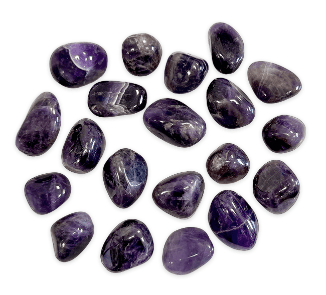 Amethyst Uruguay A tumbled stones 250g