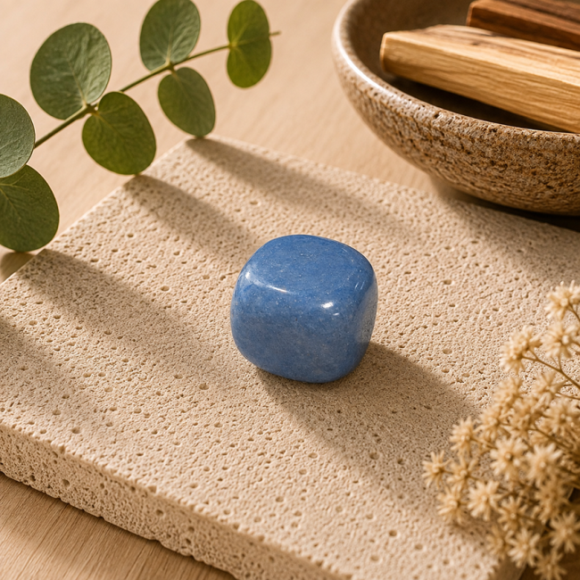 incense at Blue Aventurine A Tumbled Stone in Box 2-3 cm|gb