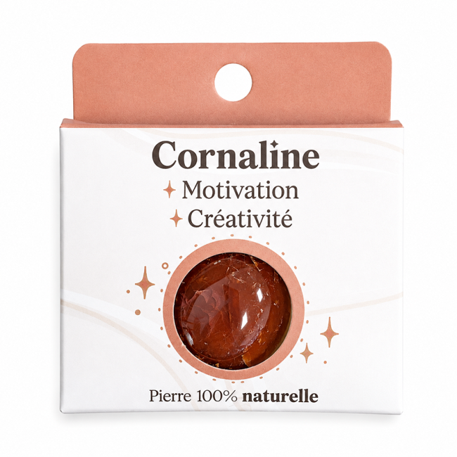 incense at Carnelian A Tumbled Stone in Box 2-3 cm