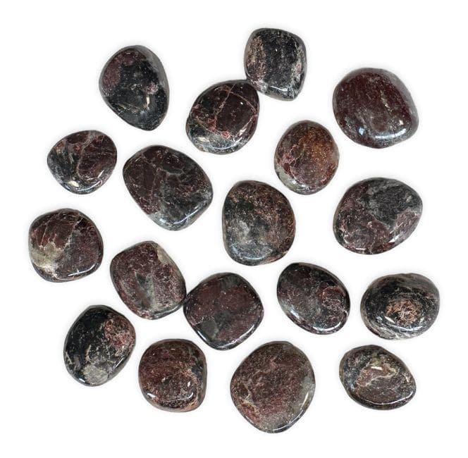 Red Garnet AB tumbled stone 250g