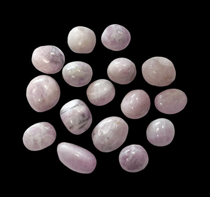 Kunzite A tumbled stone 250g