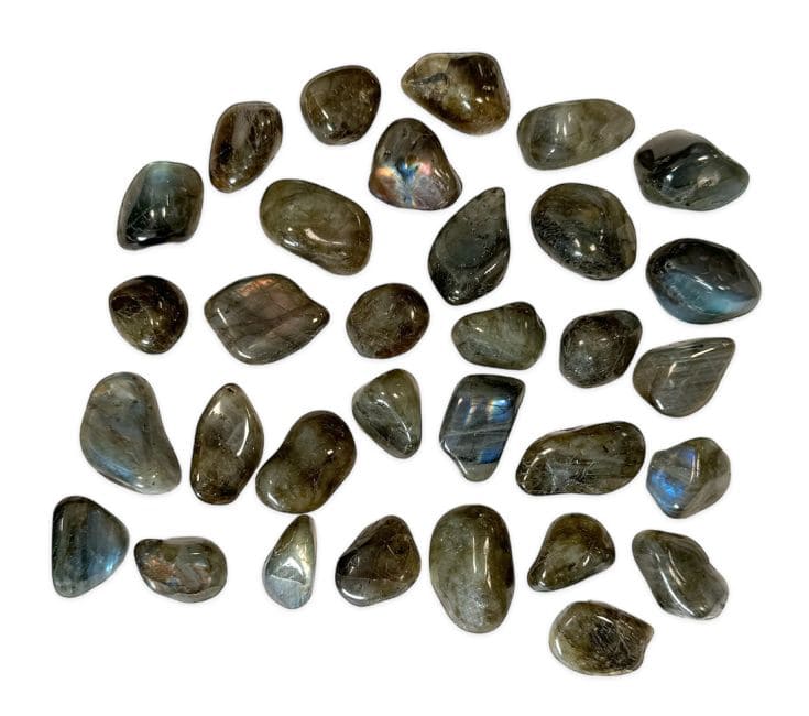 Labradorite A tumbled stone Small 250g