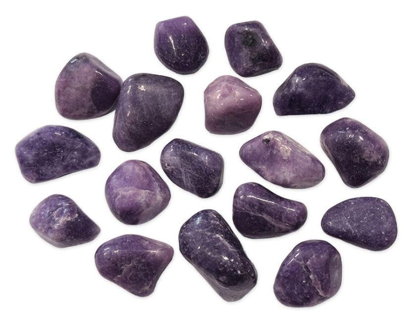 Lepidolite AA tumbled stone 250g