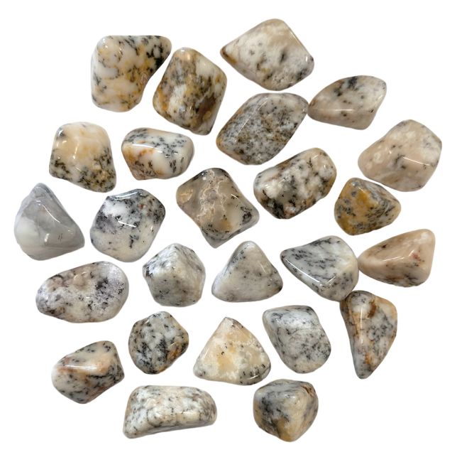 Opal Dentrite A tumbled stones 3-2cm 250g