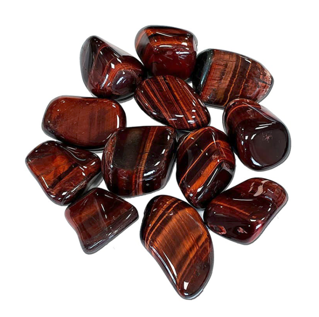 Bull’s Eye A Tumbled Stones 2x3cm 250g