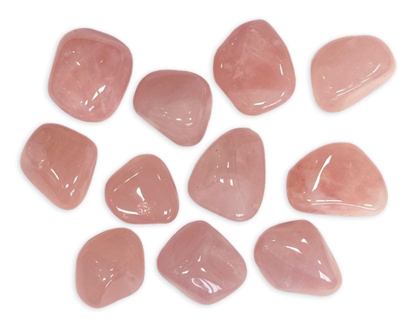 Rose Quartz A+ tumbled stones 250g