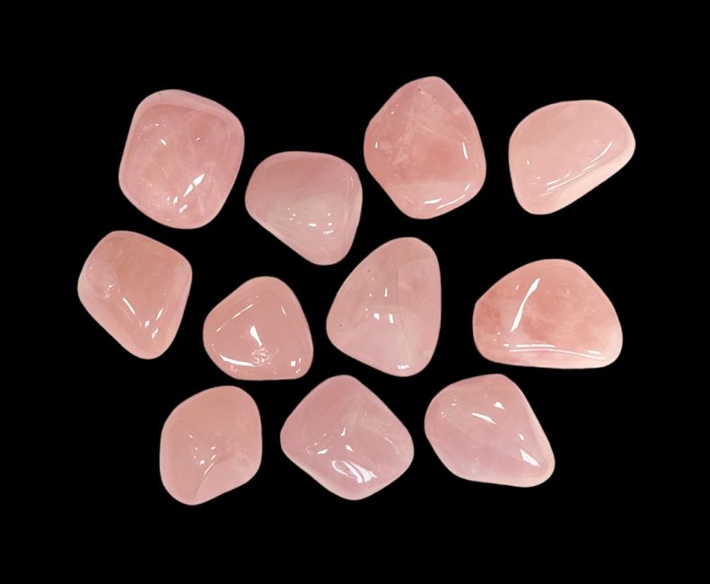 Rose Quartz A+ tumbled stones 250g