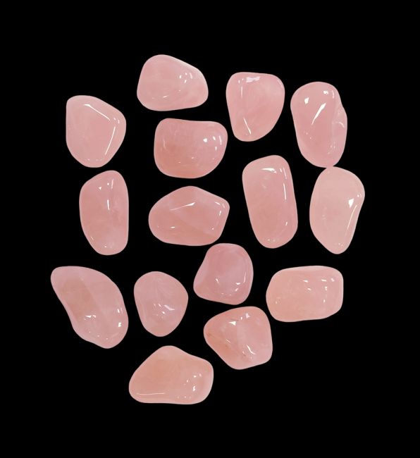 Rose Quartz AA tumbled stones 250g