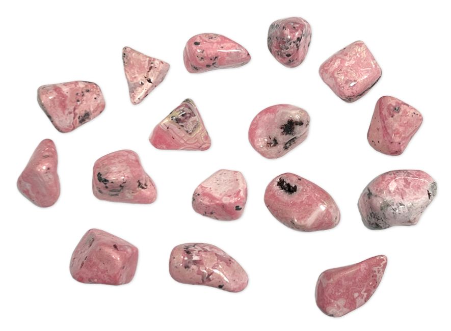 Rhodonite Peru A tumbled stone 250g