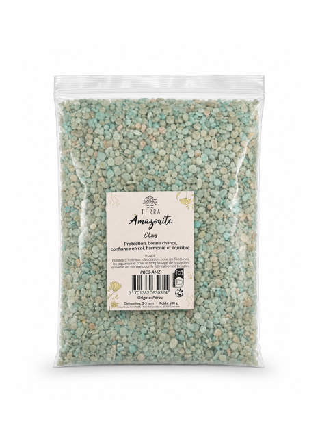 incense at Natural Peru Amazonite A Stone Chips 2-4mm 500g