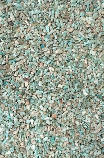 Amazonite Peru A Natural Stone Chips 2-4mm 500g