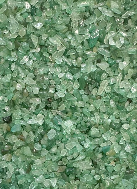 Green Aventurine A Natural Stone Chips 3-5mm 500g