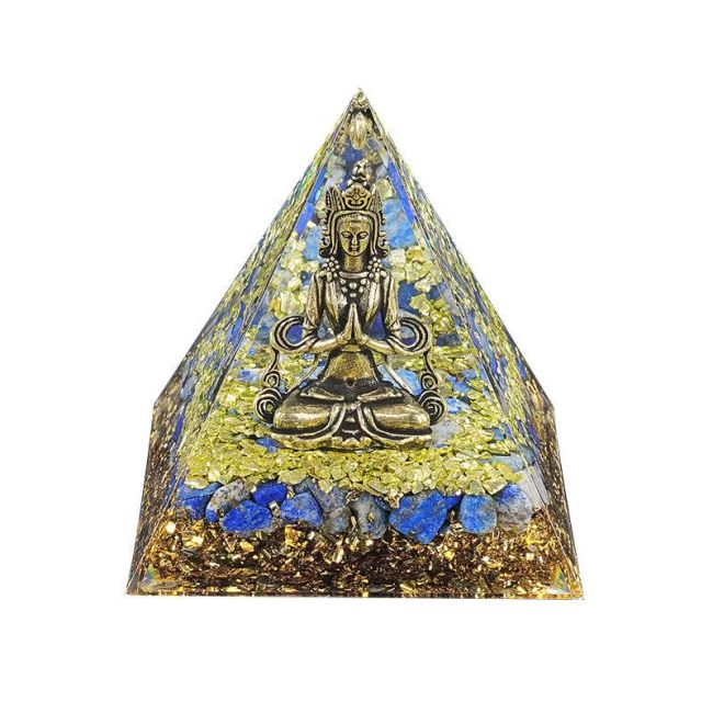 Orgonite Pyramid Shiva + Lapis