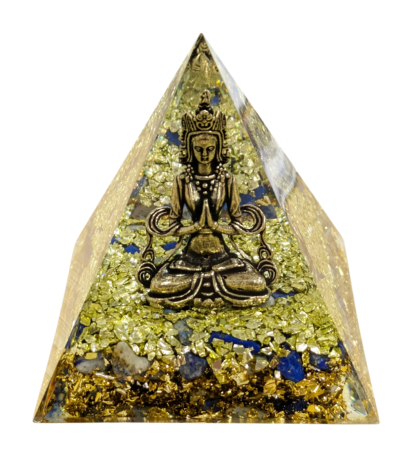 Orgonite Pyramid Shiva + Lapis