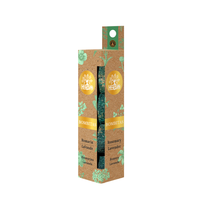 Incense Bombitas Herbio Rosemary Lavender