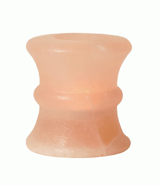 Yoyo Natural Salt Crystal Candle Holder 450g