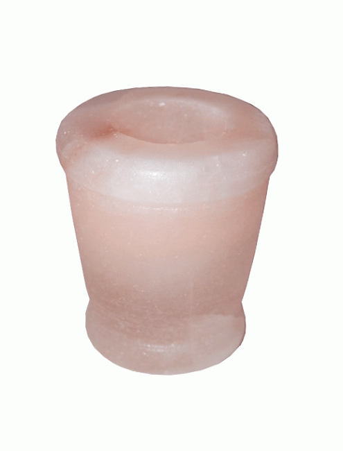 Natural Salt Crystal Candle Holder Vase 1kg