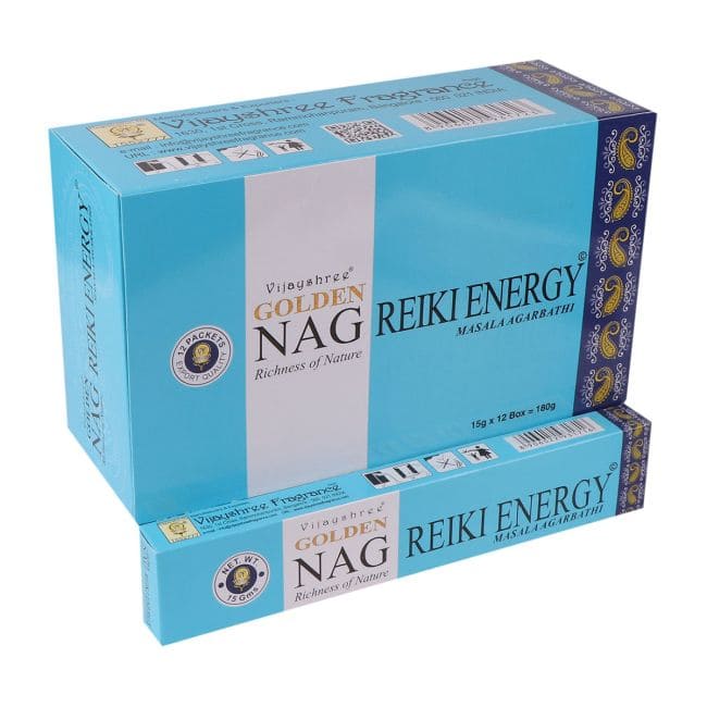 Vijayshree incense Golden Nag Reiki Energy 15g