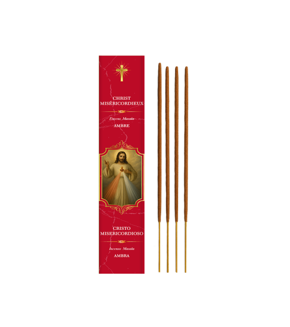 incense at Fragrances & Sens Divine Mercy Christ Masala Incense 15g|gb