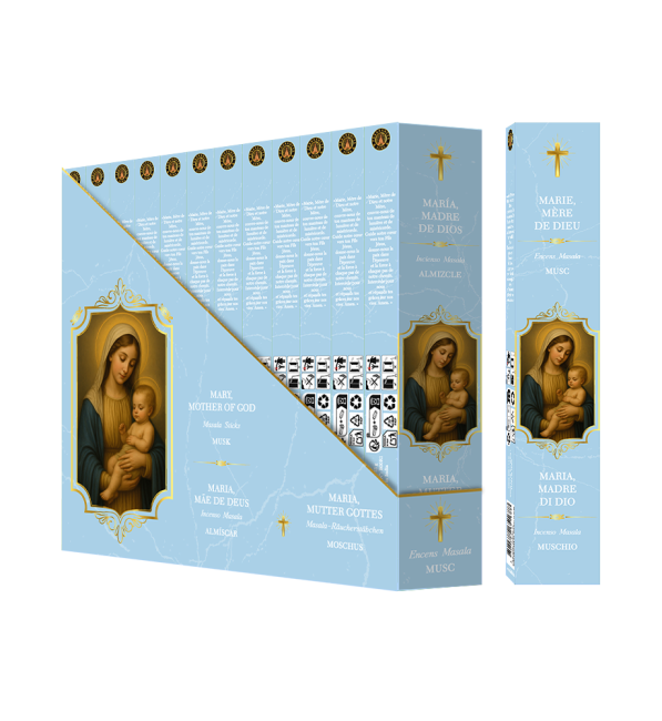 Fragrances & Sens Mary Mother of God Masala Incense 15g