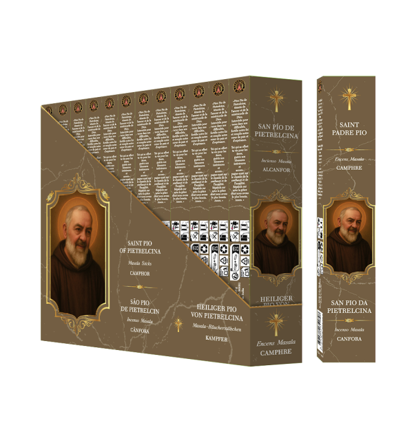 Fragrances & Sens Padre Pio Masala Incense 15g