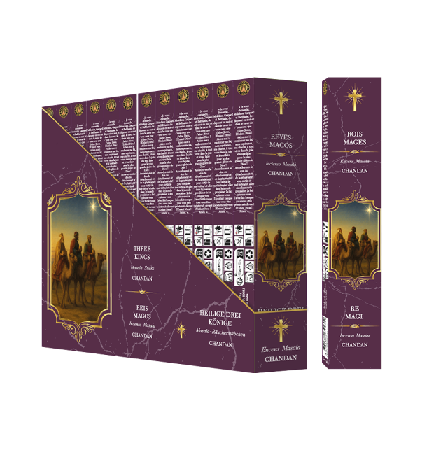 Fragrances & Sens Three Wise Men Masala Incense 15g