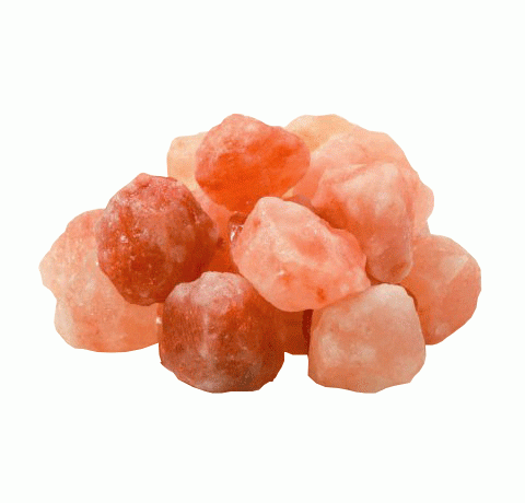 Small Himalayan crystal salt pebbles for bath 1kg