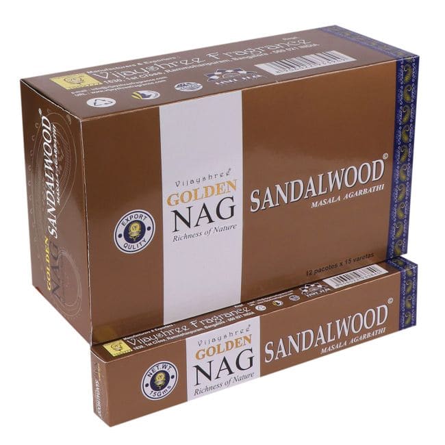 Vijayshree Golden Nag Sandalwood Incense 15g