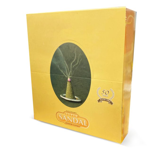 Satya Super Sandalwood incense in cones