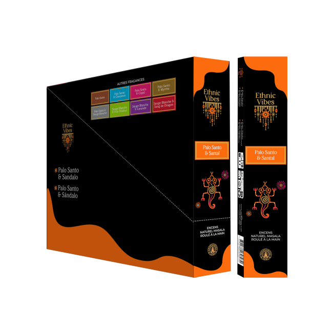 incense at Incense Fragrances & Sens Ethnic Vibes Palo Santo & Sandalwood Masala 15g