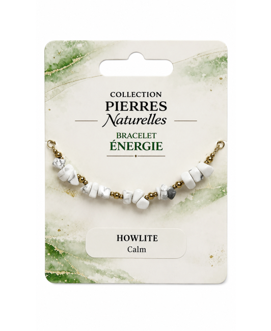 incense at Energy Bracelet in Howlite – Stone Shards