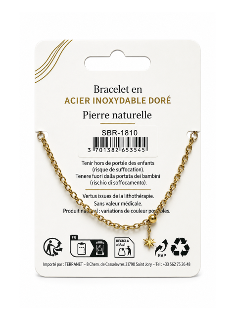 incense at Energy Bracelet in Howlite – Stone Shards|gb