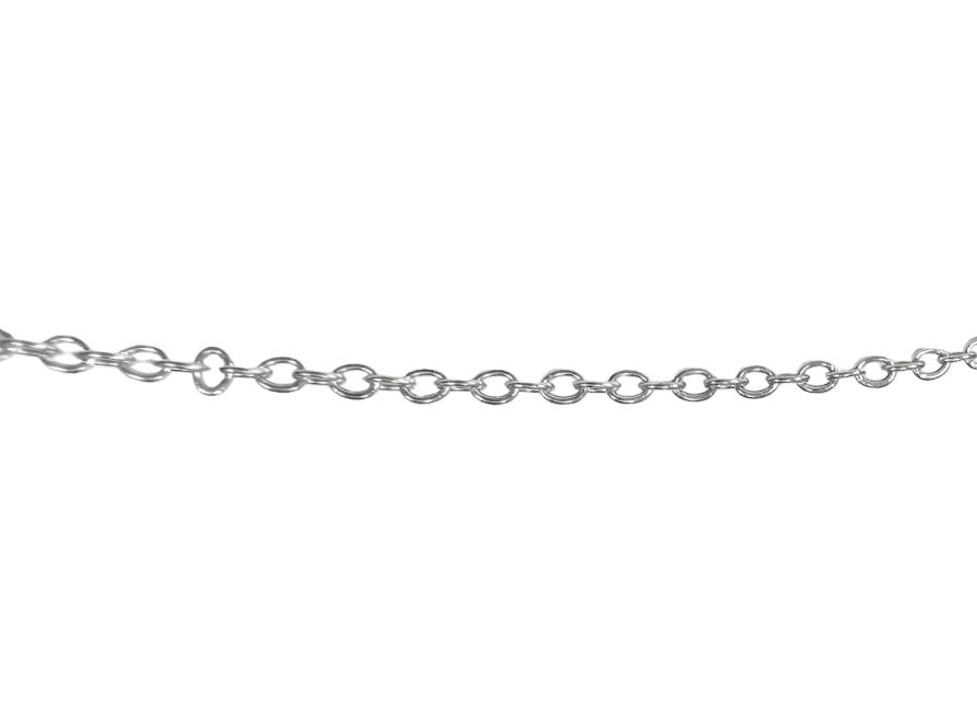 Stainless Steel Chain Necklace Adjustable Forçat Links 50cm x6