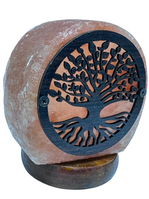 Himalayan salt lamp usb tree of life 11cm