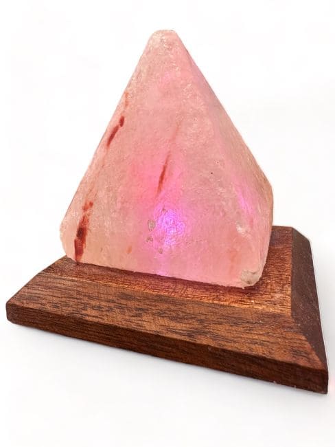 Himalayan Salt Lamp usb Pyramid 8cm