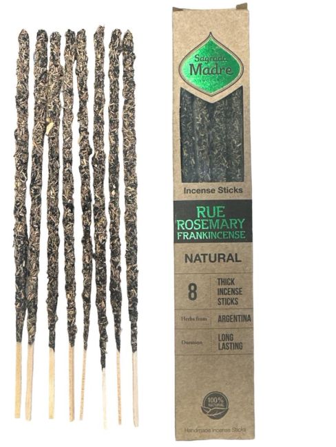 Sagrada Madre - Natural incense with Rue, Rosemary and Frankincense