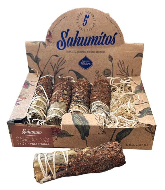 Sagrada Madre - Sahumitos Cinnamon Anise Smudge x 5