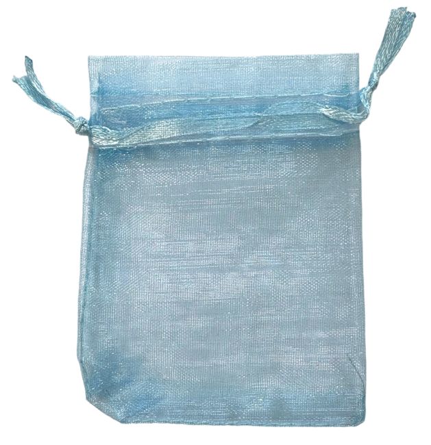 Organza Bags 7x9cm Light Blue (Pack of 100 pieces)