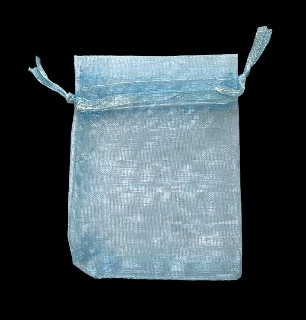 Organza Bags 7x9cm Light Blue (Pack of 100 pieces)