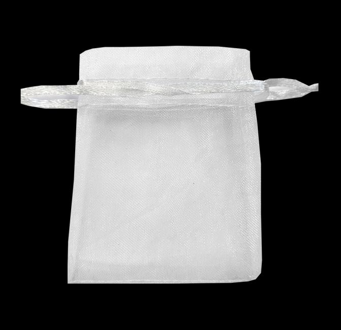 Organza Bags 7x9cm White (Pack of 100 pieces)
