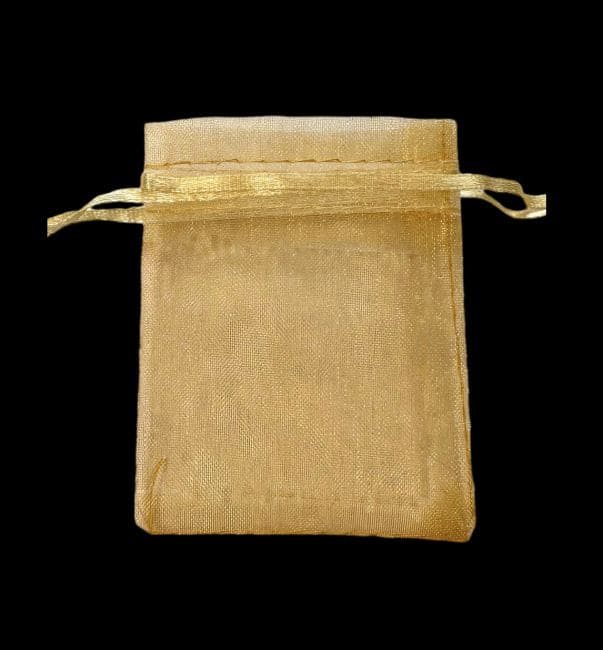 Organza Bags 7x9cm Gold (Pack of 100 pieces)