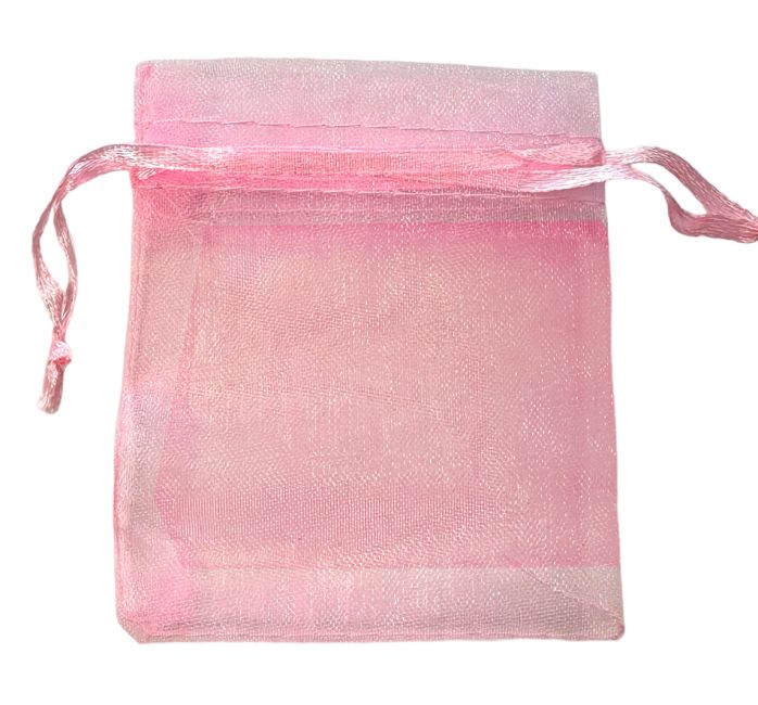 Organza Bags 7x9cm Pink (Pack of 100 pieces)