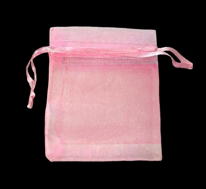 Organza Bags 7x9cm Pink (Pack of 100 pieces)