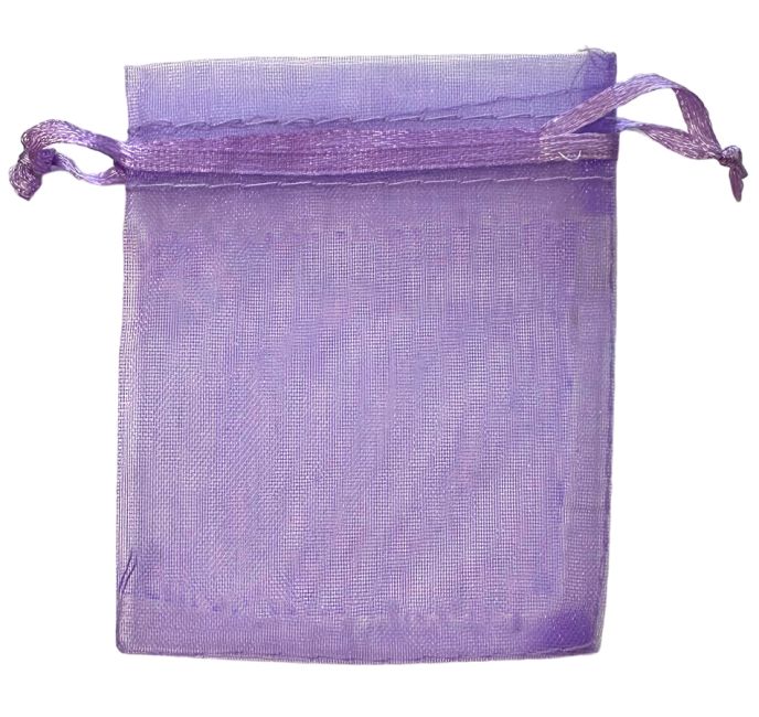 Organza Bags 7x9cm Light Purple (Pack of 100 pieces)