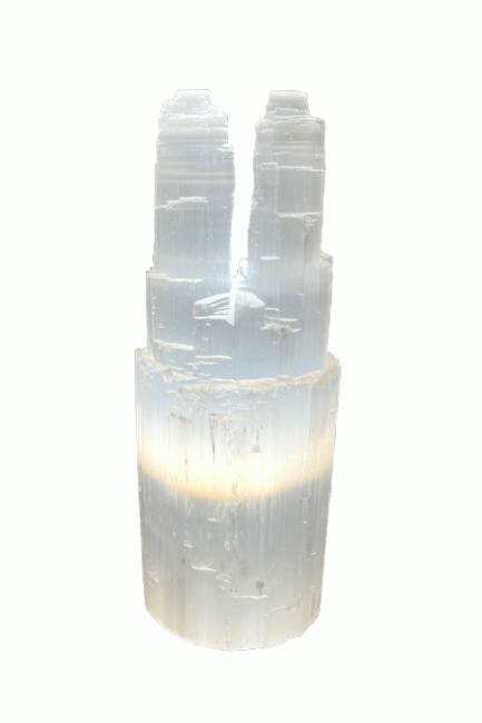 Double Selenite Mountain Lamp 2-3Kg