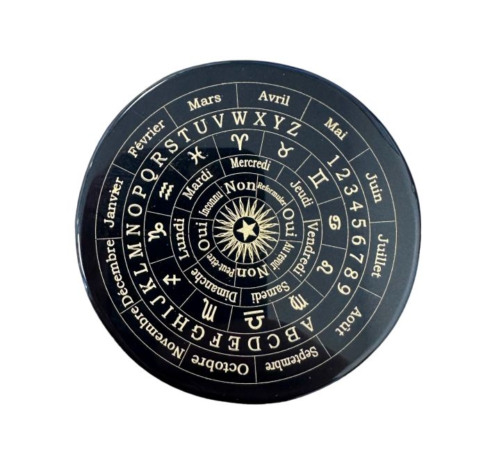 Black Onyx divination plaque 8cm
