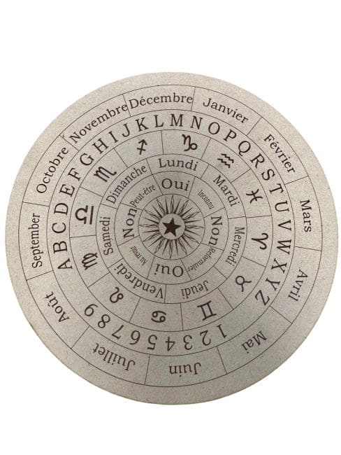 incense at Wooden divination board 20cm