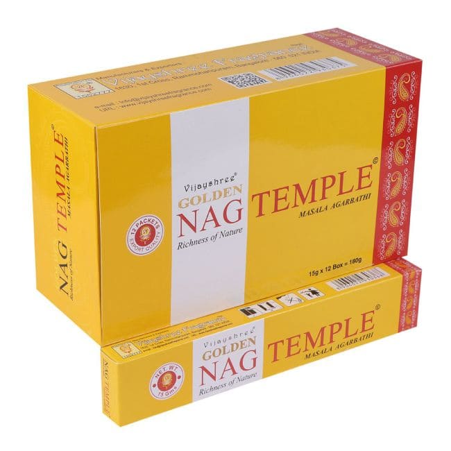 Vijayshree Golden Nag Temple incense 15g