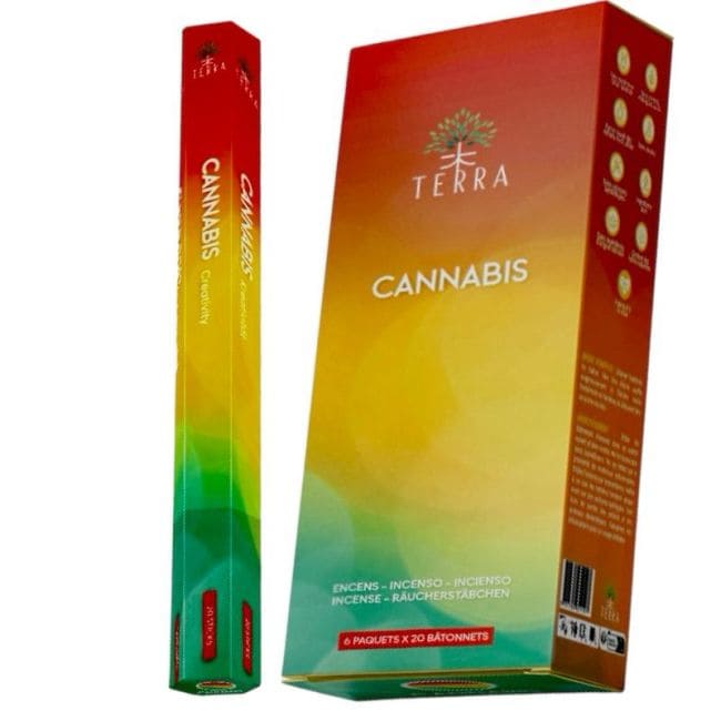 Terra Cannabis hexa charcoal-free incense